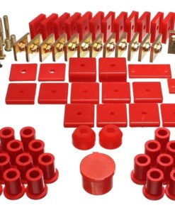 Energy Suspension 64-78 Toyota FJ40 Land Cruiser Red Hyper-Flex Master Bushing Set