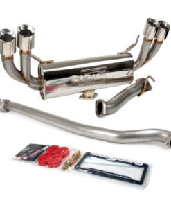 GrimmSpeed 11-14 Subaru WRX / 08-14 Subaru STI Hatch Non-Resonated Catback Exhaust System