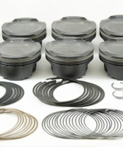 Mahle MS Piston Set Ford Coyote 314ci 3.701in Bore 3.650in Stroke 5.933in Rod .866 Pin -1cc 11CR