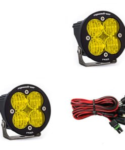 Baja Designs Squadron R Pro Wide Cornering Pair LED Light Pods - Amber