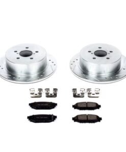 Power Stop 05-09 Subaru Legacy Rear Z23 Evolution Sport Brake Kit
