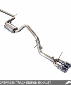 AWE Tuning VW MK7 Golf SportWagen Track Edition Exhaust w/Chrome Silver Tips (90mm)