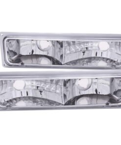 ANZO 1988-1998 Chevrolet C1500 Euro Parking Lights Chrome