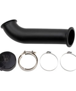 Wehrli 04-07 Dodge Ram Cummins 4in Down Pipe - w/ High Mount S400 Turbo & 2nd Gen Manifold