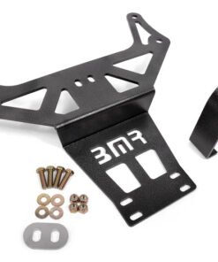 BMR 15-18 Dodge Challenger (Auto Trans) Hellcat/Demon Driveshaft Safety Loop - Black Hammertone