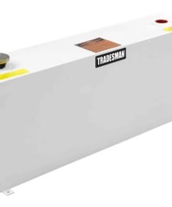 Tradesman Steel Full-Mid Size Vertical Liquid Storage Tank - White