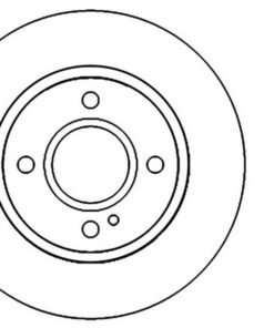 StopTech 2011-2013 Ford Fiesta 1.6L Slotted Right Front Rotor