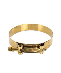 Mishimoto 3 Inch Stainless Steel T-Bolt Clamps - Gold