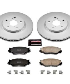 Power Stop 06-15 Lexus IS250 Front Z17 Evolution Geomet Coated Brake Kit