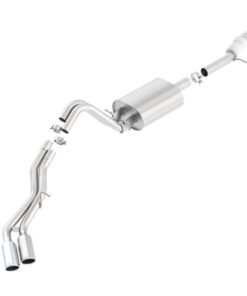 Borla Touring Cat Back 15-16 Chevy Tahoe 5.3L V8 2.75in, 2.25in Dual Same Side Exit 4in Tips