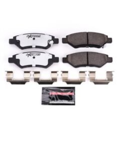 Power Stop 08-14 Cadillac CTS Rear Z26 Extreme Street Brake Pads w/Hardware