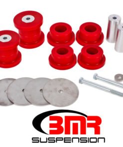 BMR 16-17 6th Gen Camaro Rear Cradle Bushing Kit (Polyurethane) - Red