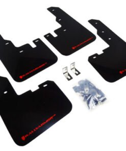 Rally Armor 2016-2017 Toyota Rav4 UR Black Mud Flap w/ Red Logo