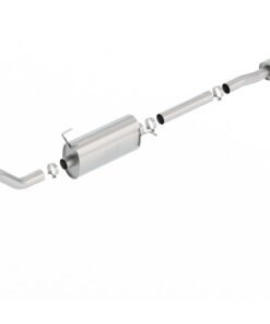 Borla S-Type Cat-Back 17-19 Ford F-250/350 Super Duty Side Exit Exhaust - Black Chrome Tip