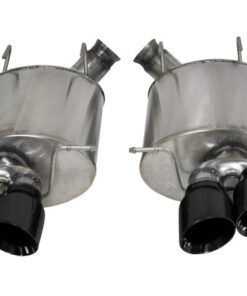 Corsa 13-13 Ford Mustang Shelby GT500 5.8L V8 Black Sport Axle-Back Exhaust