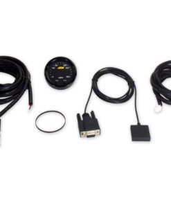 AEM X-Series 0-160 MPH Black Bezel w/ Black Face GPS Speedometer Gauge