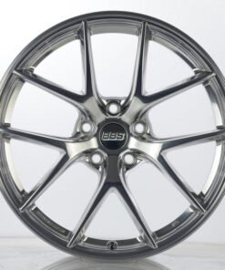 BBS CI-R 19x9 5x120 ET44 Ceramic Polished Rim Protector Wheel -82mm PFS/Clip Required