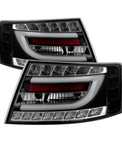 Spyder Audi A6 05-08 4Dr Sedan Only Version 2 Light Bar LED Tail Lights Blk ALT-YD-AA605V2-LBLED-BK