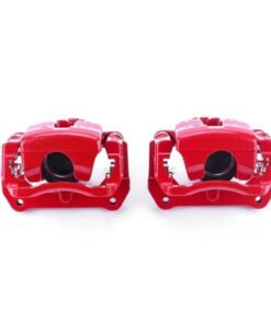 Power Stop 01-05 Mazda Miata Front Red Calipers w/Brackets - Pair