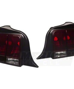 Raxiom 05-09 Ford Mustang Tail Lights- Black Housing (Smoked Lens)