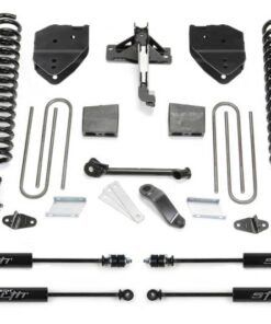 Fabtech 17-20 Ford F250/350 4WD Diesel 4in Basic System w/Stealth Shocks