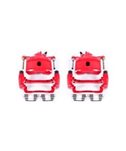 Power Stop 97-00 Acura EL Front Red Calipers w/Brackets - Pair