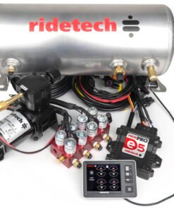 Ridetech RidePro E5 Air Ride Suspension Control System 3 Gallon Single Compressor 1/4in Valves