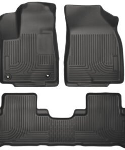 Husky Liners 14 Toyota Highlander Weatherbeater Black Front & 2nd Seat Floor Liners