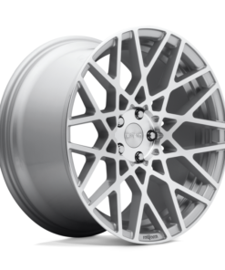 Rotiform R110 BLQ Wheel 18x8.5 5x114.3 38 Offset - Gloss Silver Machined
