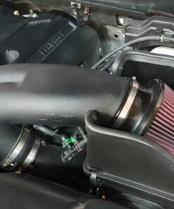 JLT 15-19 Ford F-150 2.7L/3.5L EcoBoost Black Textured Cold Air Intake Kit w/Red Filter