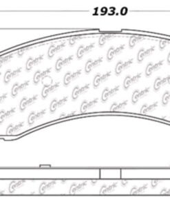 StopTech 99-04 Ford F-250 / 00-05 Excursion / 99-04 F-350 Super Duty Front Truck & SUV Brake Pads