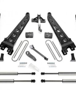 Fabtech 17-19 Ford F250/350 4WD Gas 4in Radius Arm System w/DL Shocks