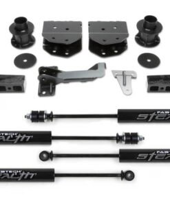 Fabtech 08-16 Ford F250/350/450 4WD 8 Lug 4in Budget System w/Stealth Shocks