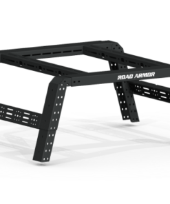 Road Armor Universal 5-1/2-6ft Full-Size Beds TRECK Adj Bed Rack - Tex Blk (w/o Brackets)