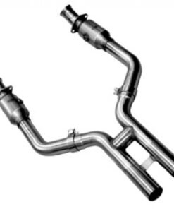 Kooks 05-10 Ford Mustang GT 4.6L 3V Auto/Manual 2 1/2in x 2 1/2in OEM Cat H Pipe Kooks HDR Req