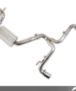 AWE Tuning Mk6 GTI Performance Catback - Diamond Black Round Tips
