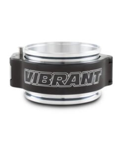 Vibrant 2in O.D. Aluminized HD 2.0 Clamp Assembly - Anodized Black