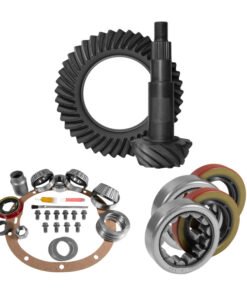 Yukon Gear 8.2in GM 3.73 Rear Ring & Pinion Install Kit 2.25in OD Axle Bearings & Seals