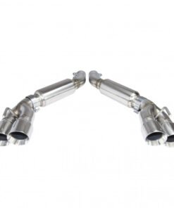 Kooks 2016 + Chevrolet Camaro SS 3in Axle Back Exhaust System w/ Mufflers and Polished Quad Tips
