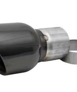 Corsa Single Universal 3.0in Inlet / 4.5in Outlet Black PVD Pro-Series Tip Kit