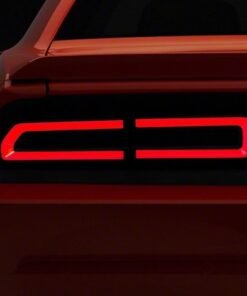 Raxiom 08-14 Challenger LED Tail Lights- Black Housing (Smoked Lens)