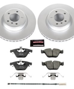 Power Stop 11-13 BMW 335i xDrive Front Z23 Evolution Sport Coated Brake Kit