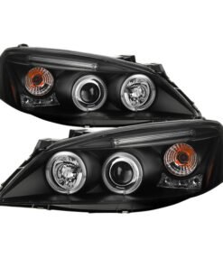 Spyder Pontiac G6 2/4DR 05-08 Projector Headlights LED Halo LED Blk PRO-YD-PG605-HL-BK