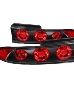 ANZO 1995-1999 Mitsubishi Eclipse Taillights Black