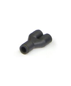 Banks Power Y-Fitting Female 1/4in Push-Lock - Black Nylon - WMI