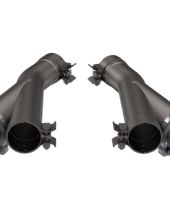 QTP 2018+ Jeep Grand Cherokee Trackhawk 2.75in 304SS Aggressor Cutout Dual Mid Pipes