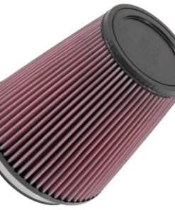 K&N Filter Universal Rubber Filter 5 inch Flange 6 1/2 inch Base 4 3/8 inch Top 7 inch Height