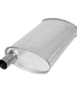 AP Exhaust 3751 Enforcer Series Aluminized Steel Oval Glass Pack Exhaust Muffler