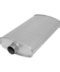 AP Exhaust 700045 MSL Maximum Aluminized Steel Oval Direct Fit Exhaust Muffler