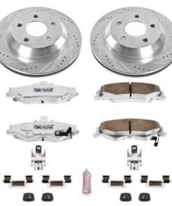 Power Stop 98-02 Chevrolet Camaro Rear Z26 Street Warrior Brake Kit